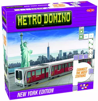 Настольная игра Metro Domino New York Tactic Games