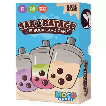 Настольная игра Moco Games SaBOBAtage: The Boba Card Game (3rd Edition)