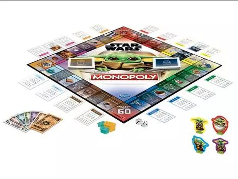Настольная игра Monopoly: Star Wars: The Mandalorian The Child Edition HASBRO