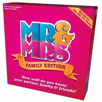 Настольная игра Mr & Mrs Family Edition