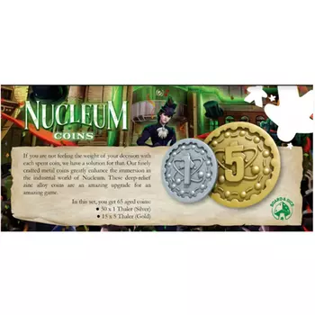 Настольная игра Nucleum: Metal Coins