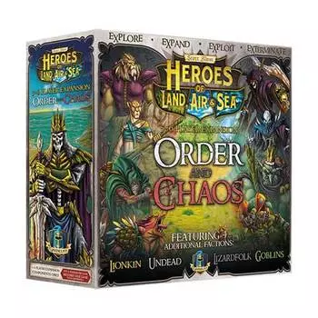 Настольная игра Order And Chaos: Heroes Of Land, Air & Sea Exp.