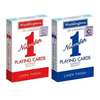 Настольная игра Original Classic Red And Blue – Waddingtons No1 Playing Cards Assorted (One Supplied)