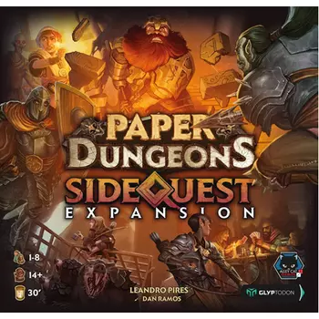 Настольная игра Paper Dungeons Board Game: Sidequest Expansion