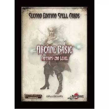 Настольная игра Pathfinder Second Edition Rpg (P2): Arcane Basic Spell Card Set