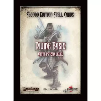 Настольная игра Pathfinder Second Edition Rpg (P2): Divine Basic Spell Card Set
