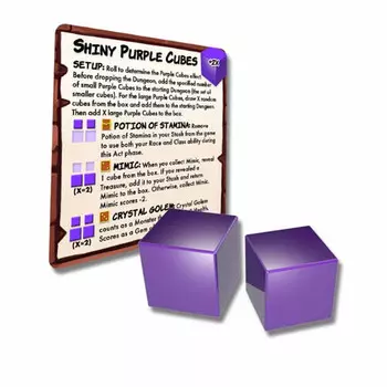 Настольная игра Phase Shift Games Dungeon Drop: Shiny Purple Cubes