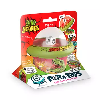 Настольная игра Pop-A-Tops Dino Scores