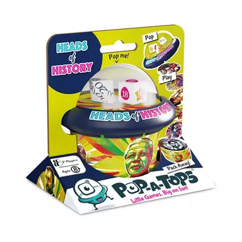 Настольная игра Pop-A-Tops Heads Of History
