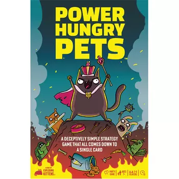 Настольная игра Power Hungry Pets – Tin Version