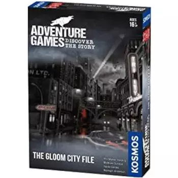 Настольная игра приключенческие игры файл мрачного города Thames & Kosmos Adventure Games: The Gloom City File