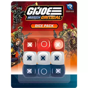 Настольная игра Renegade Game Studios G.I. JOE: Mission Critical - Dice Pack (9)