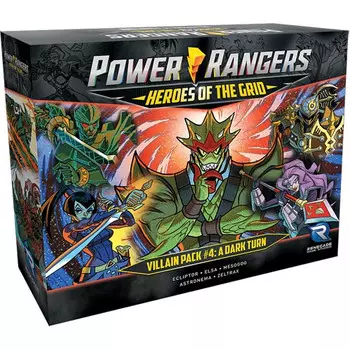 Настольная игра Renegade Game Studios Power Rangers: Heroes of the Grid - Villain Pack #4 A Dark Turn