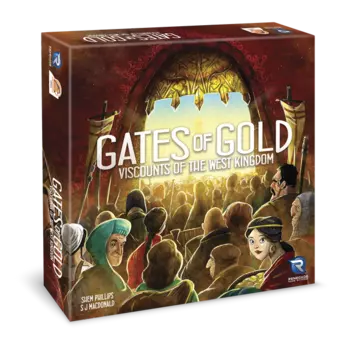 Настольная игра Renegade Game Studios Viscounts of the West Kingdom - Gates of Gold Expansion