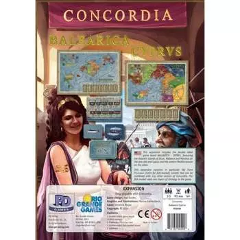 Настольная игра Rio Grande Games Concordia: Balearica and Cyprus Expansion