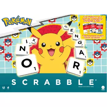 Настольная игра Scrabble Pokemon