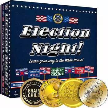 Настольная игра Semper Smart Games Election Night: Learn Your Way To The White House