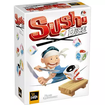 Настольная игра Sit Down! Sushi Dice (Spanish Edition)