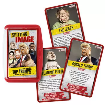 Настольная игра Spitting Image Limited Edition Premium Top Trumps