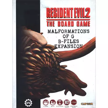 Настольная игра Steamforged Games Resident Evil 2: Malformations of G - B-Files Expansion