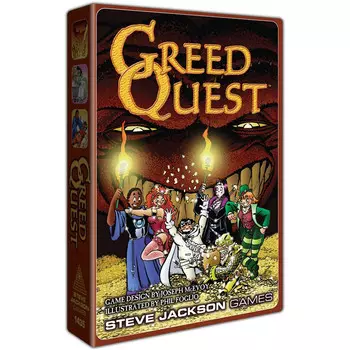 Настольная игра Steve Jackson Games Greed Quest