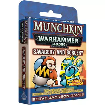 Настольная игра Steve Jackson Games Munchkin Warhammer 40,000: Savagery & Sorcery