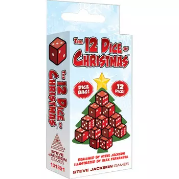 Настольная игра Steve Jackson Games The 12 Dice of Christmas