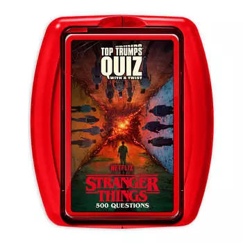 Настольная игра Stranger Things Top Trumps Quiz