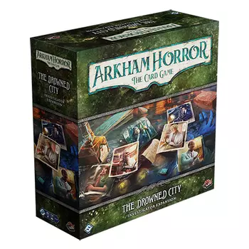 Настольная игра The Drowned City Investigator Expansion: Arkham Horror: The Card Game Fantasy Flight Games