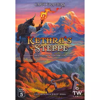 Настольная игра Thunderworks Games Cartographers: Map Pack 5 - Kethra's Steppe, Redtooth & Goldbelly