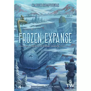 Настольная игра Thunderworks Games Cartographers: Map Pack 4 - Frozen Expanse, Realm of Frost Giants