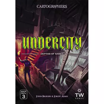 Настольная игра Thunderworks Games Cartographers: Map Pack 3 - Undercity, Depths of Sabek