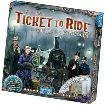 Настольная игра Ticket to Ride: United Kingdom/Pennsylvania Map Collection 5