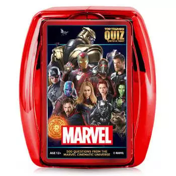 Настольная игра Top Trumps Quiz: Marvel Cinematic Universe