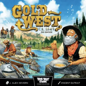 Настольная игра Trick or Treat Studios Gold West (2nd Edition)