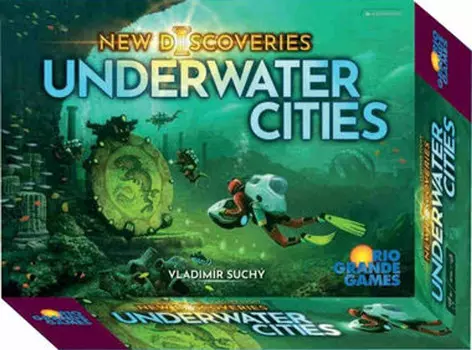 Настольная игра Underwater Cities: New Discoveries Expansion