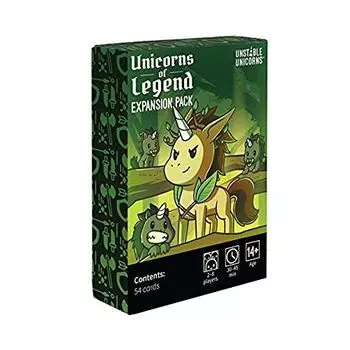 Настольная игра Unstable Unicorns Unicorns Of Legend Expansion Pack