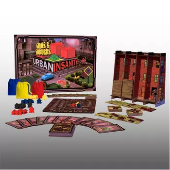 Настольная игра Urban Insanity – Base Game – Cities And Suburbs