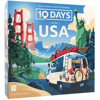 Настольная игра USAopoly 10 Days in the USA