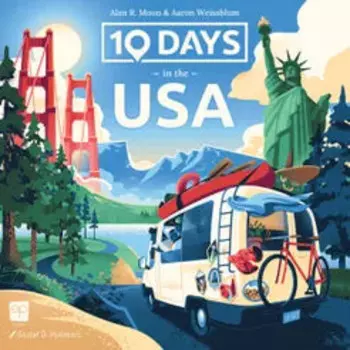 Настольная игра USAopoly 10 Days in the USA