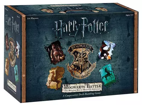 Настольная игра USAopoly Harry Potter: Hogwarts Battle - The Monster Box of Monsters Expansion