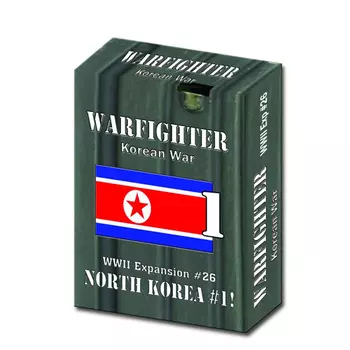 Настольная игра Warfighter Korean War: Expansion 26 – North Korea #1