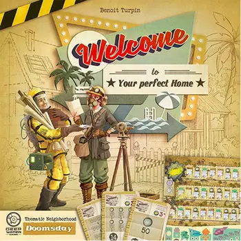 Настольная игра Welcome To: Doomsday Blue Cocker Games