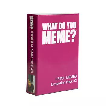 Настольная игра What Do You Meme? Fresh Memes Expansion Pack 2 VR Distribution