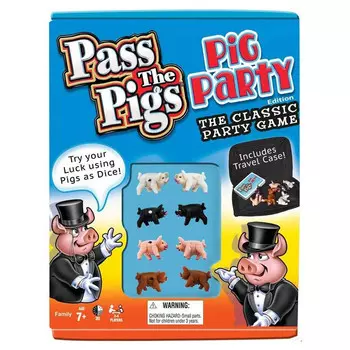 Настольная игра Winning Moves Pass the Pigs Pig: Party Edition (Revised)