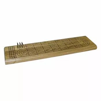 Настольная игра Worldwise Imports Cribbage: Three-Player Wood Board