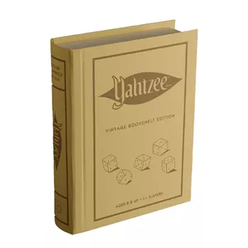 Настольная игра Yahtzee Vintage Bookshelf Uk Edition