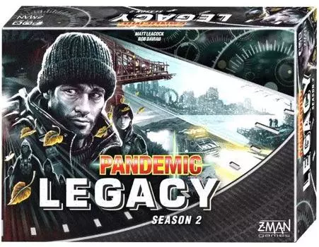 Настольная игра Z-Man Games Pandemic Legacy: Season 2 Black