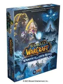 Настольная игра Z-Man Games World of Warcraft: Wrath of the Lich King - A Pandemic System Board Game