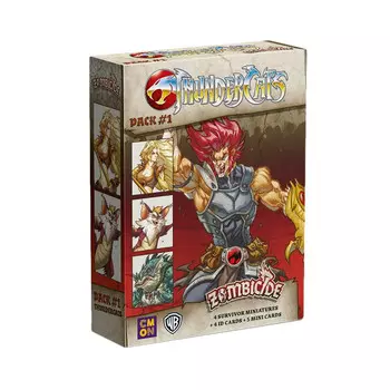 Настольная игра Zombicide: Black Plague - Thundercats Pack #1